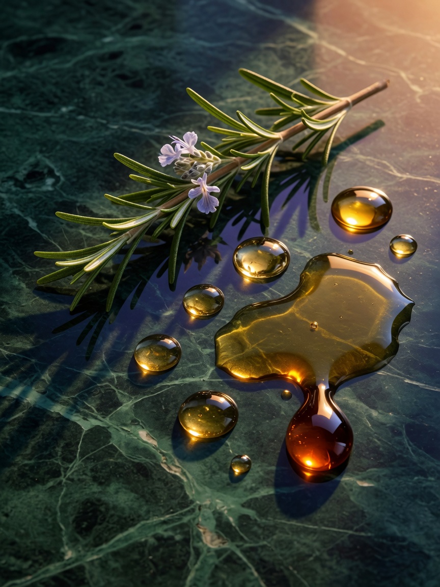 Aceite ancestral y romero